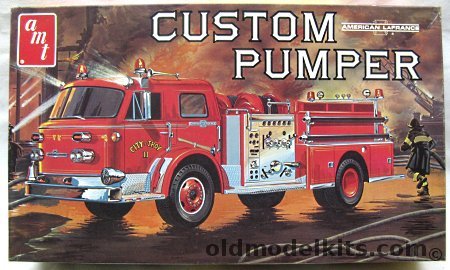 AMT 1/25 American LaFrance Custom Pumper Fire Truck, T513 plastic model kit
